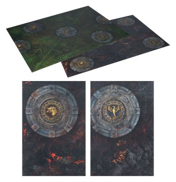 Warhammer Age of Sigmar: Spearhead – Fire and Jade Gaming Pack (предзаказ 2024)