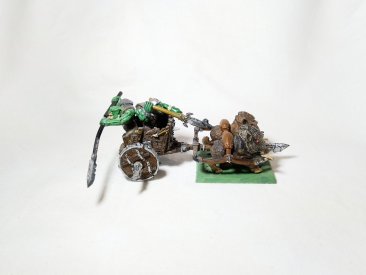 Warhammer Fantasy Age of Sigmar Orcs & Goblins Boarboy Chariot (Metal Painted)