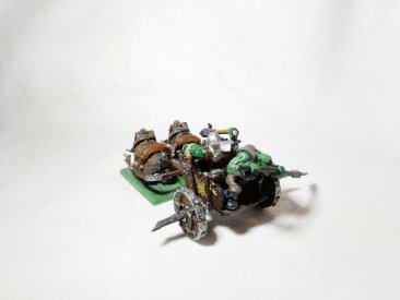 Warhammer Fantasy Age of Sigmar Orcs & Goblins Boarboy Chariot (Metal Painted)