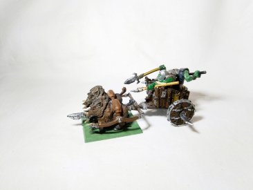 Warhammer Fantasy Age of Sigmar Orcs & Goblins Boarboy Chariot (Metal Painted)