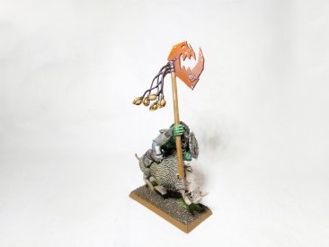 Warhammer Fantasy Age of Sigmar Orcs & Goblins Boar Boyz х5 (Pro-Painted)