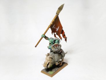 Warhammer Fantasy Age of Sigmar Orcs & Goblins Boar Boyz х5 (Pro-Painted)