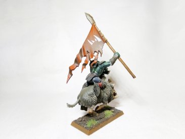 Warhammer Fantasy Age of Sigmar Orcs & Goblins Boar Boyz х5 (Pro-Painted)