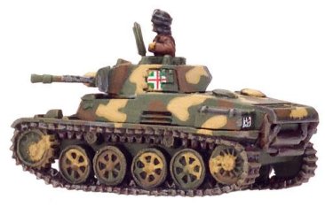 Toldi Light Tank, with IIa 40mm option
