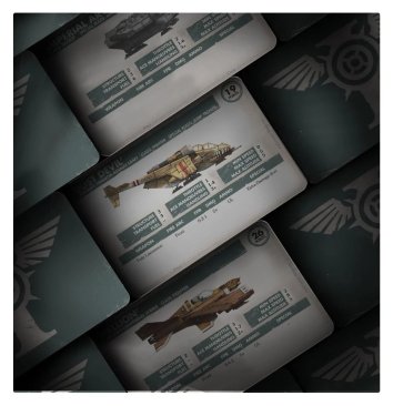 Aeronautica Imperialis: Aircraft and Aces – Astra Militarum and Imperial Navy Cards