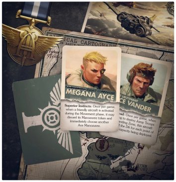 Aeronautica Imperialis: Aircraft and Aces – Astra Militarum and Imperial Navy Cards