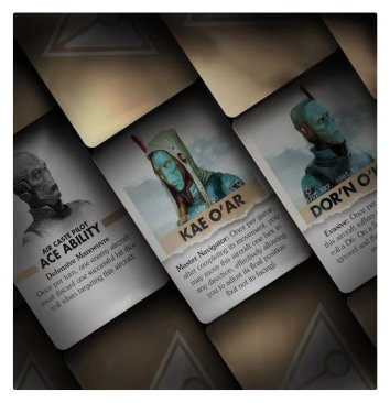 Aeronautica Imperialis: Aircraft and Aces – T'au Air Caste Cards