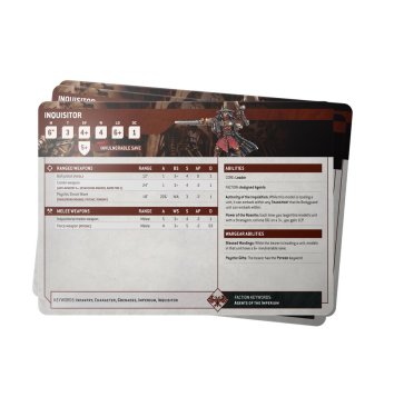 Datasheet Cards: Imperial Agents (предзаказ 2024)