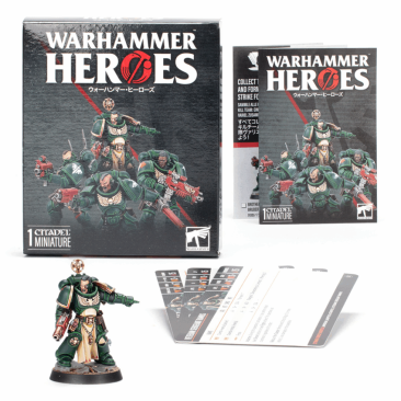 Warhammer Heroes Miniatures Dark Angels Display Box