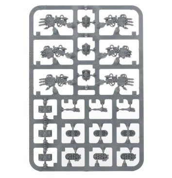 Adeptus Titanicus Questoris Knights with Thunderstrike Gauntlets and Rocket Pods