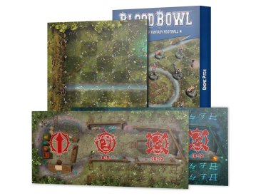 Gnome Team Pitch and Dugouts (предзаказ 2024, Blood Bowl)