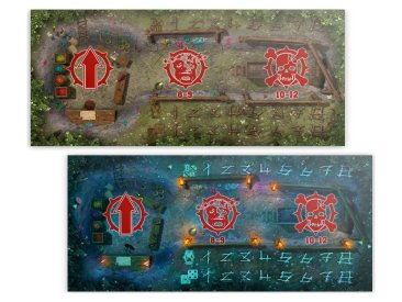 Gnome Team Pitch and Dugouts (предзаказ 2024, Blood Bowl)