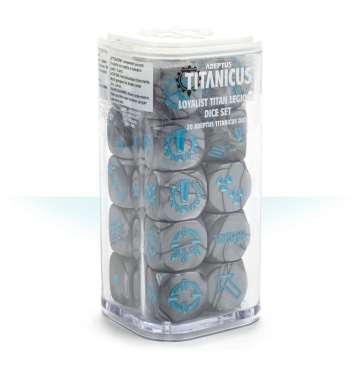Loyalist Titan Legions Dice Set