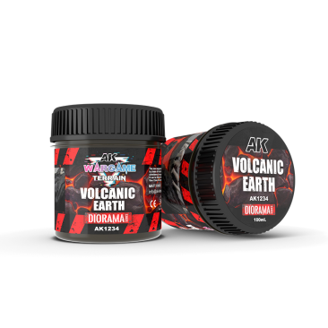 Краска AK Interactive Terrain: Volcanic Earth AK1234 (100 мл)