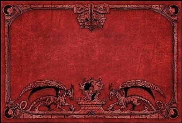 Игровое поле "Dragon Shield": красное