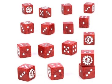 Adeptus Mechanicus Dice Set (Warhammer 40k)