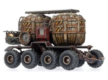 Promethium Tanks on Cargo-8 Ridgehauler Trailer