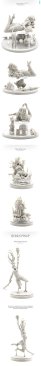 Kingdom Death Monster Pinups of Death IV