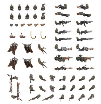 Ash Waste Nomads: Weapons & Upgrades