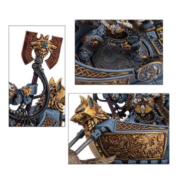 Logan Grimnar on Stormrider (предзаказ 2025, GW Direct, Space Wolves, Warhammer 40k)