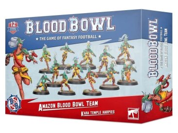 Kara Temple Harpies - Amazon Team (Blood Bowl)
