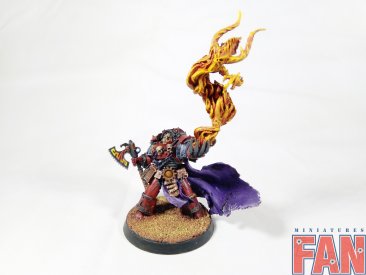 Warhammer 30k / 40k Traitor Librarian in Caraphractii Armour (Pro-Painted)