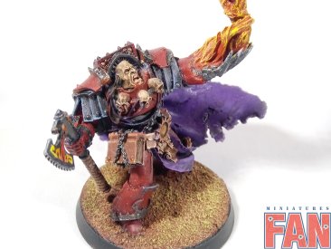 Warhammer 30k / 40k Traitor Librarian in Caraphractii Armour (Pro-Painted)