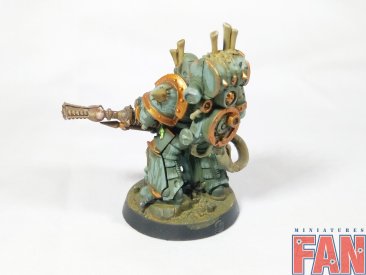 Warhammer 40k Death Guard Plague Marine Plaguespitter (Pro-Painted)
