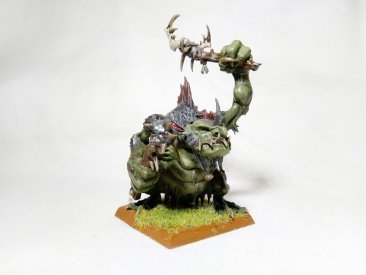 Warhammer WFB Age of Sigmar Orcs & Goblins Fellwater Troggoths x3 (Pro-Painted)