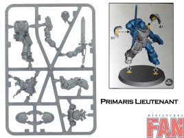 Primaris Lieutenant with Power Sword (Уценка, Space Marines, Warhammer 40k)